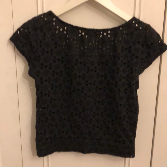 Cropped short sleeve top - Picture 6 of 6